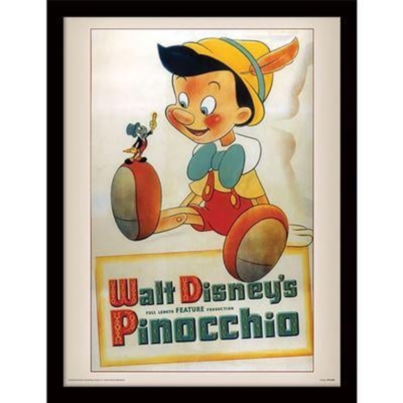 PINOCCHIO - Conscience - Impression encadre 30x40cm