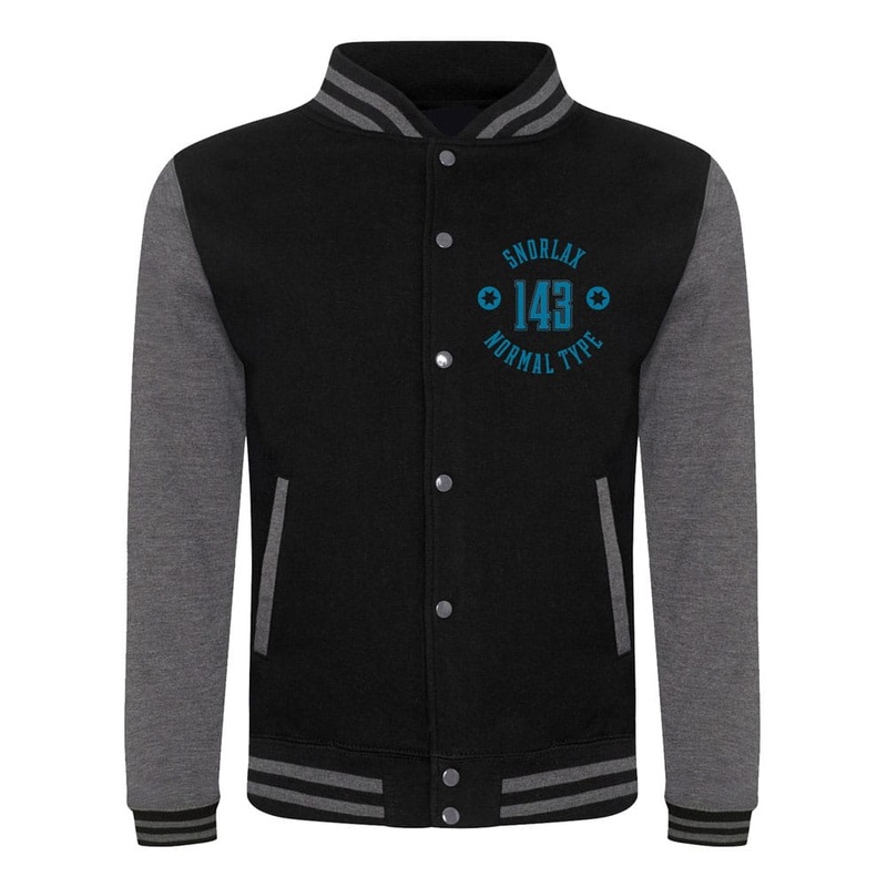 Pokemon Varsity Jacket Collegiate Snorlax Size M