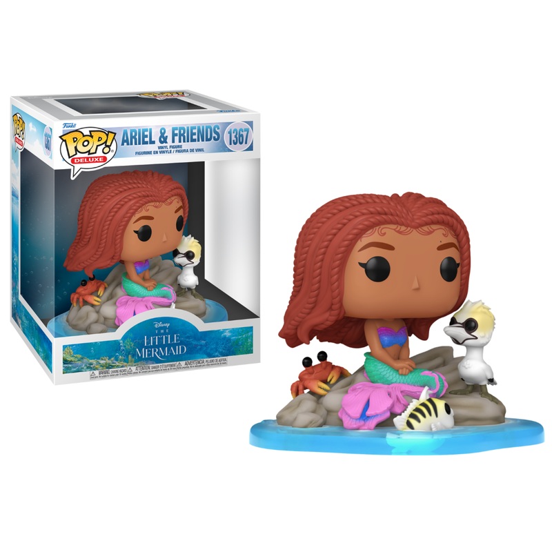LA PETITE SIRENE "LIVE ACTION" - POP Deluxe N 1367 - Ariel & Amis