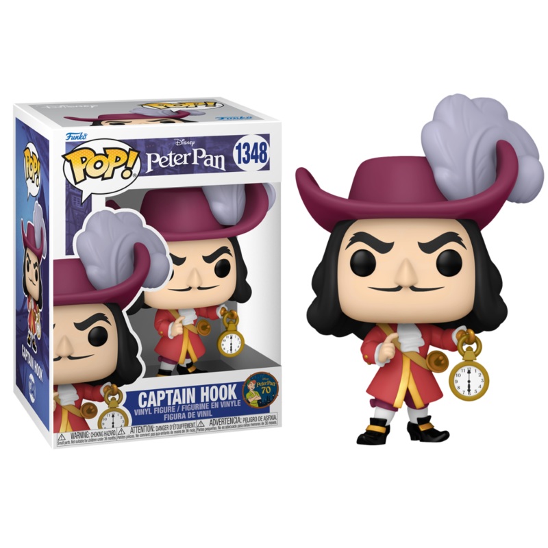 PETER PAN "70EME ANNIVERSAIRE" - POP N 1348 - Capitaine Crochet