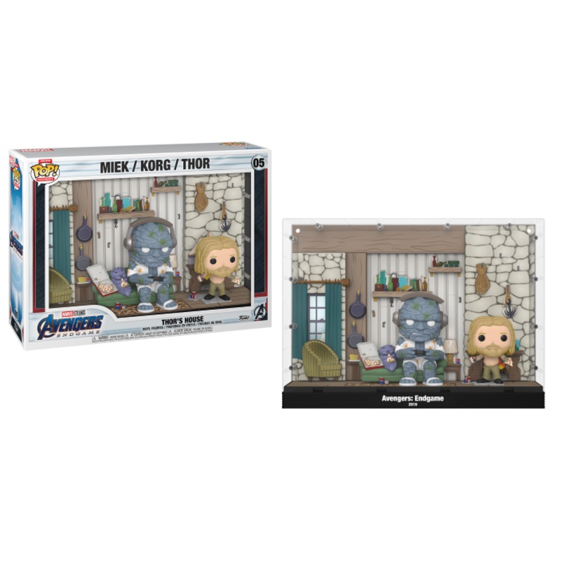 AVENGERS ENDGAME - POP Moments Deluxe N 05 - Maison de Thor